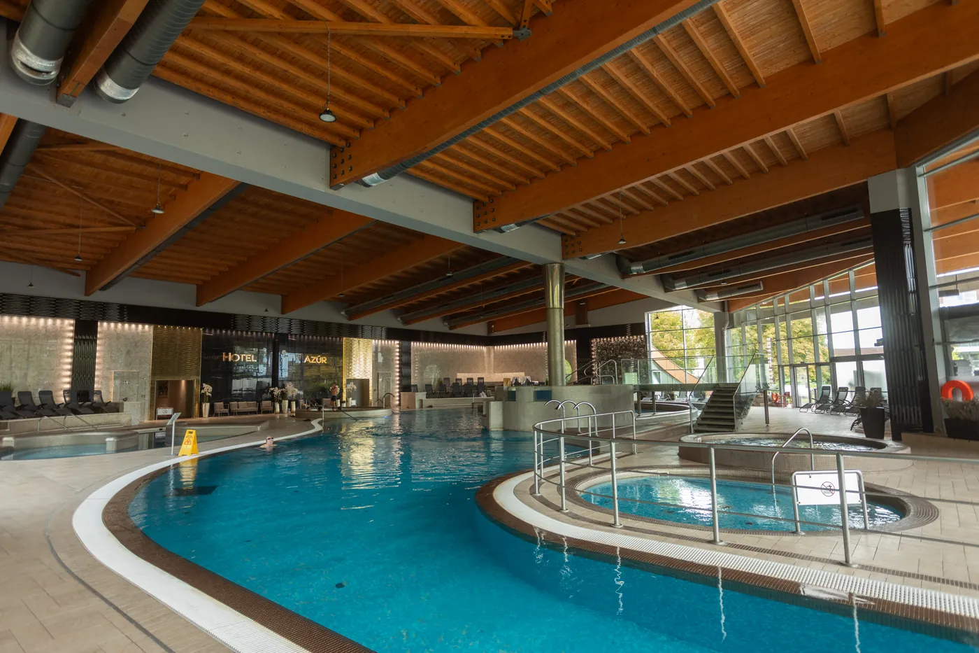 A Hotel Azúr wellnessrészlege